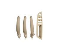 Dnhqknoaf Manijas interiores para coche Para BMW Para X5 Para X6 E70 E71 2007-2013 Juego De 4 Piezas De Manija De Puerta Interior Kit Piezas Repuesto(RHD Model B Beige)