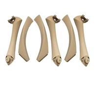 Dnhqknoaf Manijas interiores para coche Para BMW Serie 3 316 318 320 325 328 330 E90 E91 E92 2005-2012 Manija Interior De Puerta Repuesto(RHD Beige 6pcs)