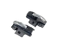 Dnhqknoaf Manijas interiores para coche Para Jeep Para Compass Para Patriot 2007-2010 Para Dodge Caliber 2007-2012 Manija Interior Puerta Ajuste Cromado(1 Pair)