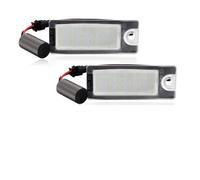 Dnhqknoaf pilotos matricula led Para Volvo Para V70 I/XC70 I/S60/S80/XC90 2 Uds Canbus Luz De LED Para Placa Matrícula Coche 18 SMD Lámpara Súper Blanca 12v