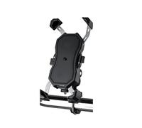 Dnhqknoaf Soporte Móvil Moto Soporte Teléfono Móvil Motocicleta 15 W Carga Inalámbrica Cargador USB Navegación GPS Soporte Móvil Bicicleta
