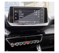 Dnhqknog Navigation Protector Pantalla Para Peugeot 208 Para E208 2020-2022 Protector Pantalla Vidrio Templado Infoentretenimiento Navegación GPS Multimedia Táctil(7 inch)