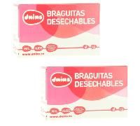 Dnins Braguitas Deshechables Post-Parto Papel Talla M/L 2x4 uds