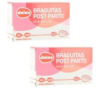 Dnins Braguitas Malla Deshechables Post-Parto Talla M/L 2x4 uds