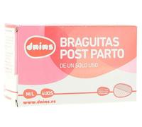 Dnins Braguitas Malla Deshechables Post-Parto Talla M/L 4 Uds