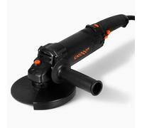Dnipro-M Amoladora Angular 1100W 150mm, Radial Eléctrica con 6 Velocidades (5.500-10.500 RPM), Constant Power, Soft Start, M14, para Metal, Hormigón y Piedra. GL-160SE