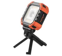 Dnipro-M Linterna LED Recargable 3,6V 1000 Lúmenes - PowerBank Integrado, Batería 3600mAh USB-C, 6 Modos COB+LED, Gancho, Trípode, Base Magnética, IP54/IK07 - Camping y Obra - CFL-36M ULTRA