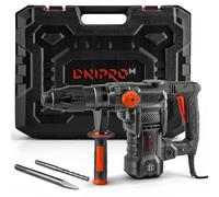 Dnipro-M Martillo Percutor Perforador Demoledor SDS Max 1400W 9J. BH-30 | 3800 golpes/min │ Hormigón Ø40 mm y corona Ø120 mm │ 3 modos │ Embrague R-Control │ Antivibración │ Cable 4 m │ Maletín