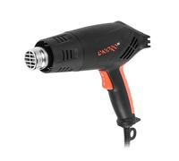 Dnipro-M Pistola de aire caliente 2000W Professional con 2 velocidades 350-550°C, boquillas incluidas, ligera y potente para bricolaje, pintura, PVC y soldadura. GH-200