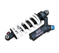 DNM BURNER-RCP2S MTB DH Amortiguador trasero para bicicleta de 190 mm, 550 libras, resorte helicoidal blanco, ST1945-W