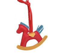 DNMH Caballo De Troya Llavero Cuero Pu Leather Key Ring Accessorios Para Bolsos Mochilas Monederos Llaves Keychain(Rojo)