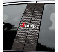 dnofowl Pegatinas para el Pilar B del Coche,Cubiertas para los pilares de Las Ventanas Laterales del Coche,Accesorios de decoración para el Coche,para BMW 1 2 3 4 5 6 7 Series E81 E82 F23 E90 E60