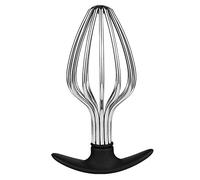 dnofowl SM Metal Anal Plug Anal Plug Butt Plug Anal Consolador Juguetes Sexuales for Mujeres Hombres Butt Plug for Anal Plugs Erótico Sex Toy SM Sex Toys for Hombres Mujeres(A,M)