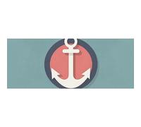 DNOVING 2 rollos de papel de regalo de cumpleaños con diseño de ancla, 58 x 23 pulgadas, papel de regalo para cumpleaños de niños y baby shower GWP-176757183