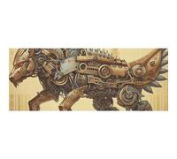 DNOVING 2 rollos de papel de regalo de cumpleaños de bestia mecánica - 58 x 23 pulgadas para cumpleaños de niños y Navidad GWP-033868203