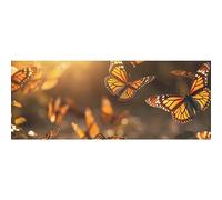 DNOVING 2 rollos de papel de regalo de cumpleaños de grupo de mariposas, 58 x 23 pulgadas, papel de regalo para niños y niñas, cumpleaños y Navidad GWP-157776894