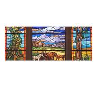 DNOVING 2 rollos de papel de regalo de cumpleaños de iglesia rural - 58 x 23 pulgadas para niños y niñas, cumpleaños y amigos GWP-875399024