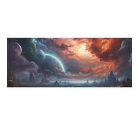 DNOVING 2 rollos de papel de regalo de cumpleaños de la Vía Láctea - 58 x 23 pulgadas para niños y niñas, cumpleaños y baby shower GWP-488125111