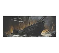 DNOVING 2 rollos de papel de regalo de cumpleaños de naufragio submarino - 58 x 23 pulgadas para niños y niñas, cumpleaños y baby shower GWP-263984492