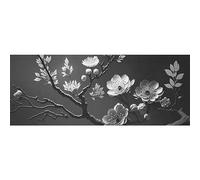 DNOVING 2 rollos de papel de regalo de cumpleaños de ramas de sakura en blanco y negro, 58 x 23 pulgadas, papel de regalo para niños y niñas, cumpleaños y baby shower GWP-620849131