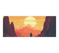 DNOVING 2 rollos de papel de regalo de cumpleaños Wanderer in the wilderness - Papel de regalo de 58 x 23 pulgadas para niños y niñas, cumpleaños y Navidad GWP-515259131