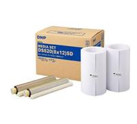 DNP Papel DM812820 2 rollos de 110 20x30 para DS820