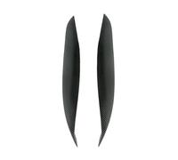 DNZOGW Cubierta faros antiniebla Embellecedores De Fibra Carbono Para Faros Delanteros Coche 2 Unidades Izquierda Derecha Para Civic 1999-2000