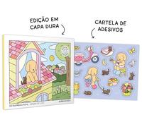 Do dia para a noite (Day to Night): Livro de colorir oficial Bobbie Goods - Edição em capa dura com cartela de adesivos