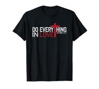 Do Everything In Love 1 Corinthians 16:14 Red Christian Camiseta