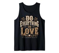 Do Everything In Love 1 Corintios 16:14 Versículo bíblico de fe Camiseta sin Mangas