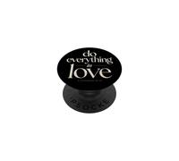 Do Everything In Love 1 Corintios 16:14 Versículo bíblico de fe PopSockets PopGrip Adhesivo