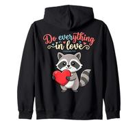 Do Everything In Love 1 Corintios 16:14 Versículo bíblico de fe Sudadera con Capucha
