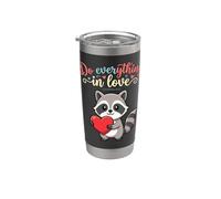 Do Everything In Love 1 Corintios 16:14 Versículo bíblico de fe Vaso térmico de acero inoxidable de doble pared