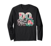 DO Flores Tropicales Osteópatas Doctor Aloha Summer Vibes Manga Larga
