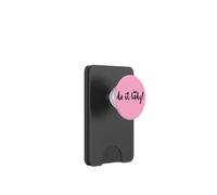 Do It Lady Boss Birthday Queen Funny Office Coworker Leaving PopSockets PopWallet para MagSafe