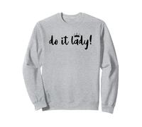 Do It Lady Boss Birthday Queen Funny Office Coworker Leaving Sudadera
