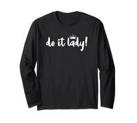 Do It Lady Boss Birthday Queen Office Coworker Motivational Manga Larga