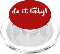 Do It Lady Boss Birthday Queen Office Coworker Motivational PopSockets PopGrip para MagSafe