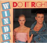 Do It Right/I Close My Eyes (7" Vinyl Single)(1985)(Virgin 107327)
