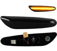 Do!LED Intermitente lateral LED negro ahumado con certificado E compatible con E36 E46 E60 E61 E81 E82 E87 E88 E90 E91 E92 E93 - Descripción del artículo