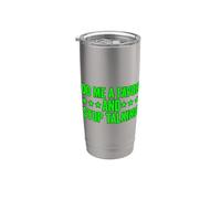 Do Me A Favor And Stop Talking Vaso térmico de acero inoxidable de doble pared