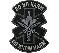Do No Harm (Spartan) Morale Patch (SWAT (Black)) by MilSpec Monkey