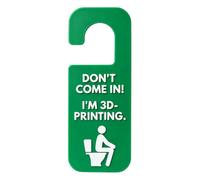 Do Not Disturb Sign For Door - Toilet Funny Decor | Door Hanger Sign