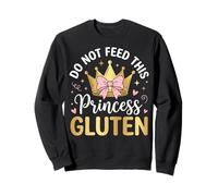 Do Not Feed This Princess Gluten Sudadera