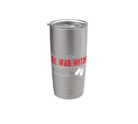 Do Not Give In To The War Within End Veteran Suicide Support Vaso térmico de acero inoxidable de doble pared