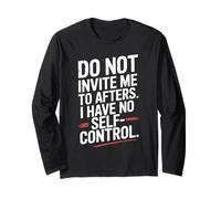 Do Not Invite Me To Afters No Self Control Afterhour Party Manga Larga