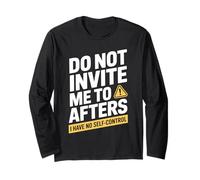 Do Not Invite Me To Afters No Self Control Afterhour Party Manga Larga