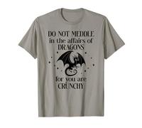 Do Not Meddle in The Affairs of Dragons Book Dragon Fantasy Camiseta