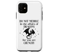 Do Not Meddle in The Affairs of Dragons Book Dragon Fantasy Carcasa para iPhone 11