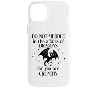 Do Not Meddle in The Affairs of Dragons Book Dragon Fantasy Carcasa para iPhone 14 Plus